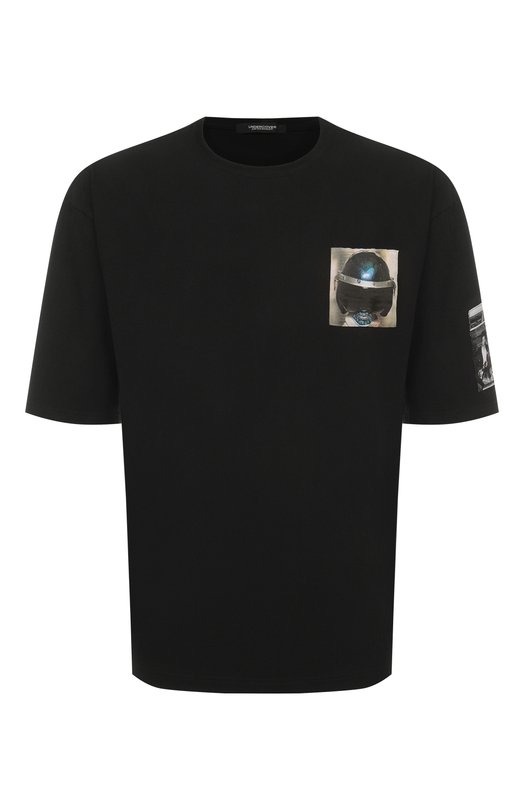 Хлопковая футболка Undercover UC2E4813-2 Чёрный UC2E4813-2