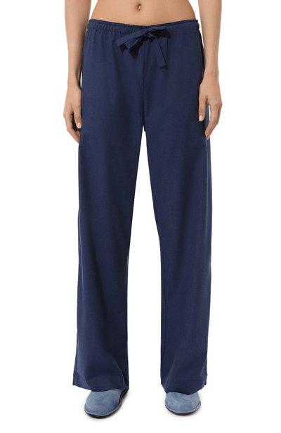 Хлопковая пижама DEREK ROSE темно-синего цвета по цене 40950 руб., арт. 2012-BALM003, фото 5 Хлопковая пижама DEREK ROSE, арт. 2012-BALM003, фото 5