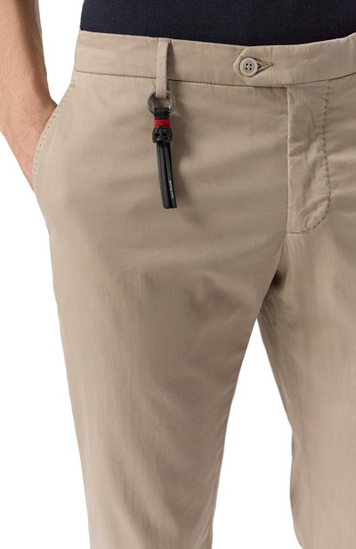 Брюки из хлопка и шелка MARCO PESCAROLO, арт. SLIM80/5100, фото 5