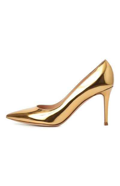 Кожаные туфли gianvito 85 GIANVITO ROSSI, арт. G24580.85RIC.METMEK0, фото 4