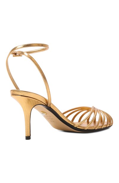 Кожаные босоножки blake 75 ALEVI MILANO, арт. L26SC002.N.1309G03/LIZARD, фото 5