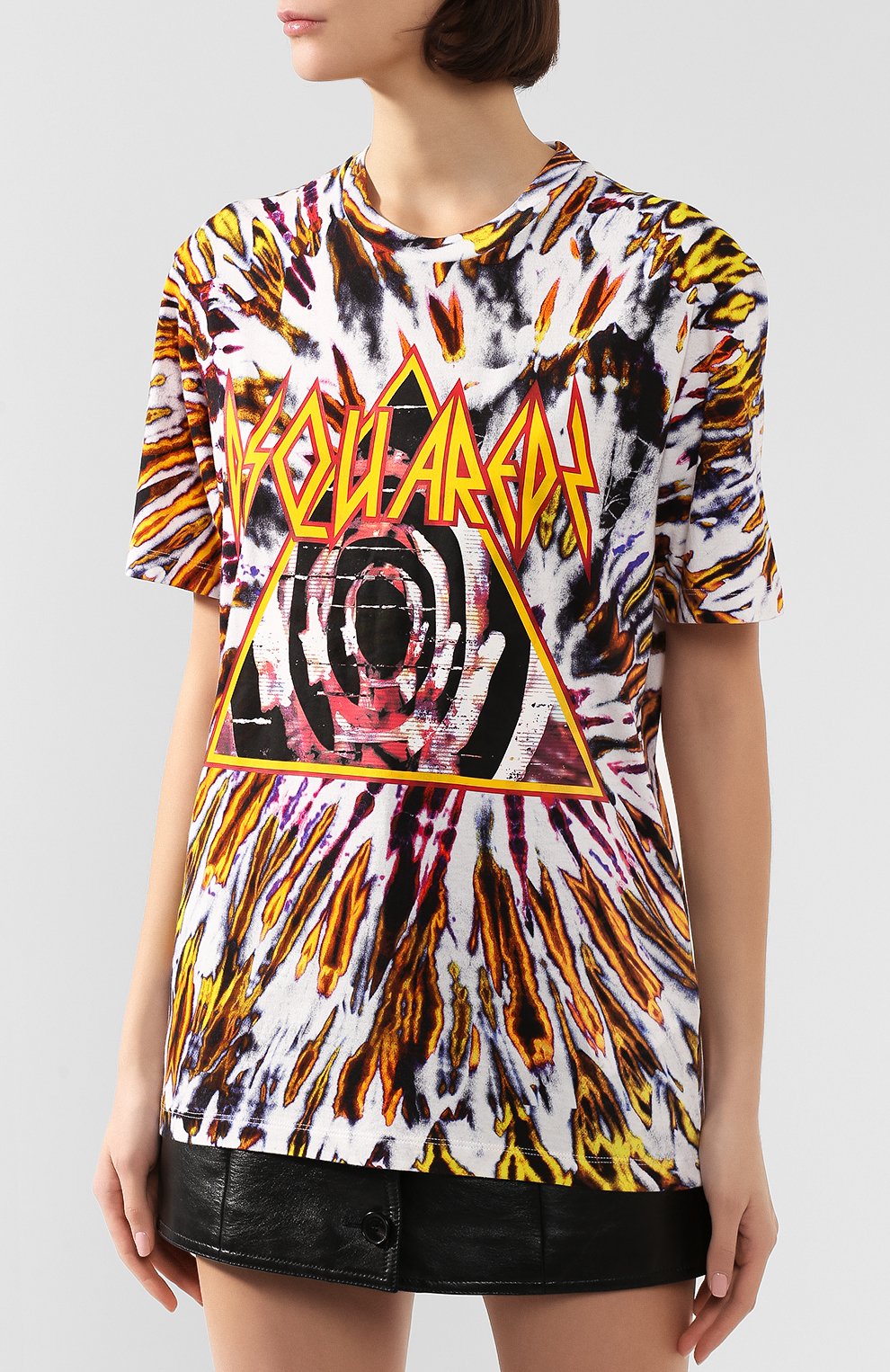 Хлопковая футболка DSQUARED2, арт. S72GD0183/S23567, фото 3