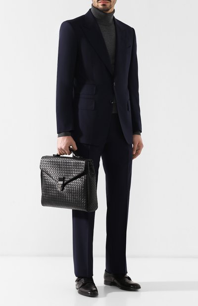 Кожаный портфель BOTTEGA VENETA, арт. 113095/V4651, фото 2