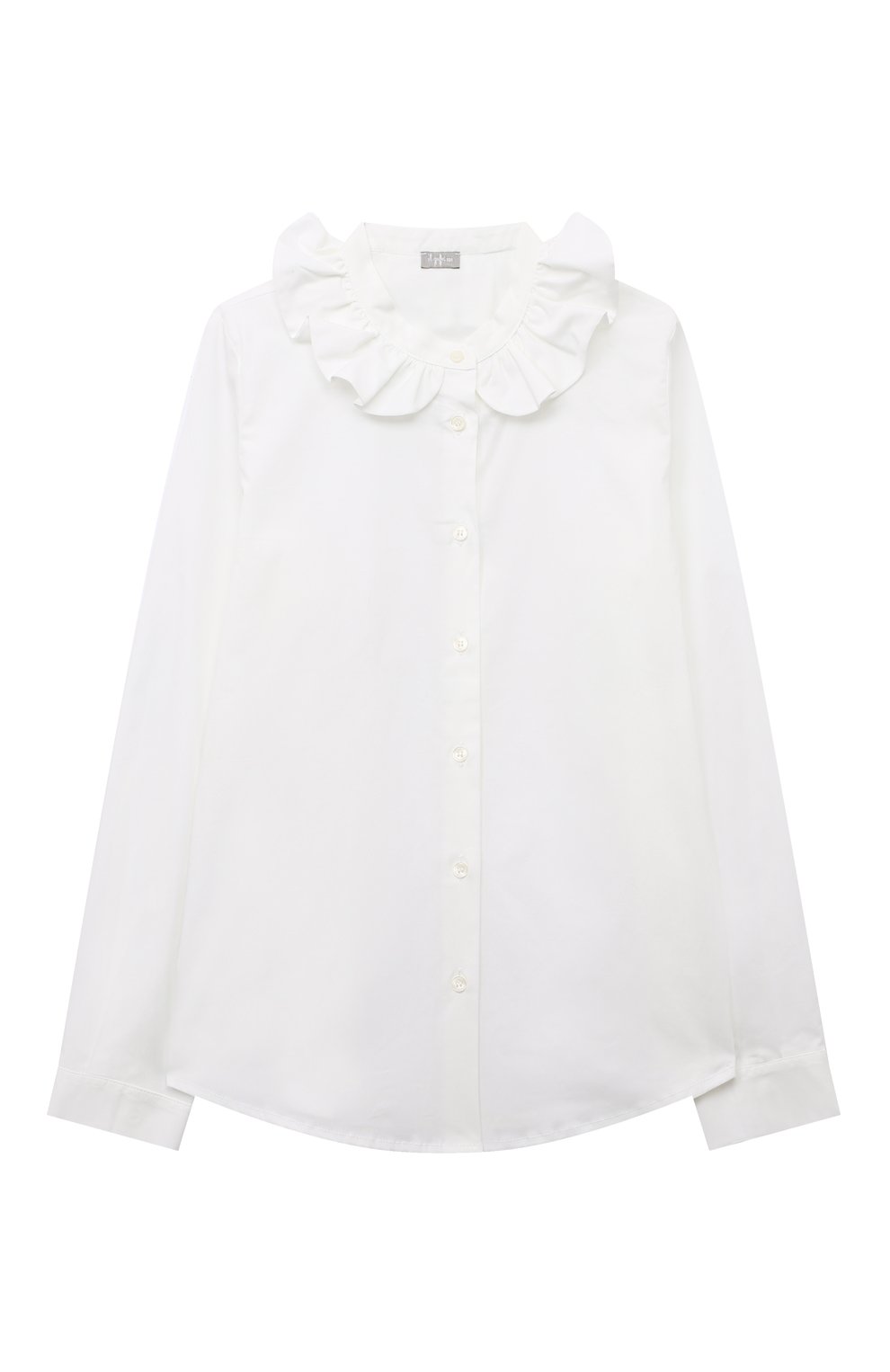 Хлопковая блузка IL GUFO, арт. A23CL239C0061/10A-14A, фото 1