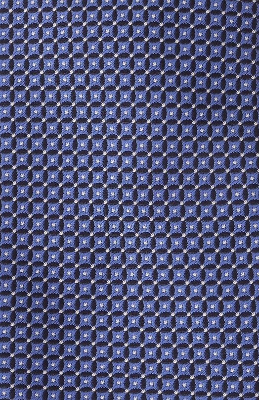Шелковый галстук Giorgio Armani GM000800/TE13660 Голубой  GM000800/TE13660 Фото 4