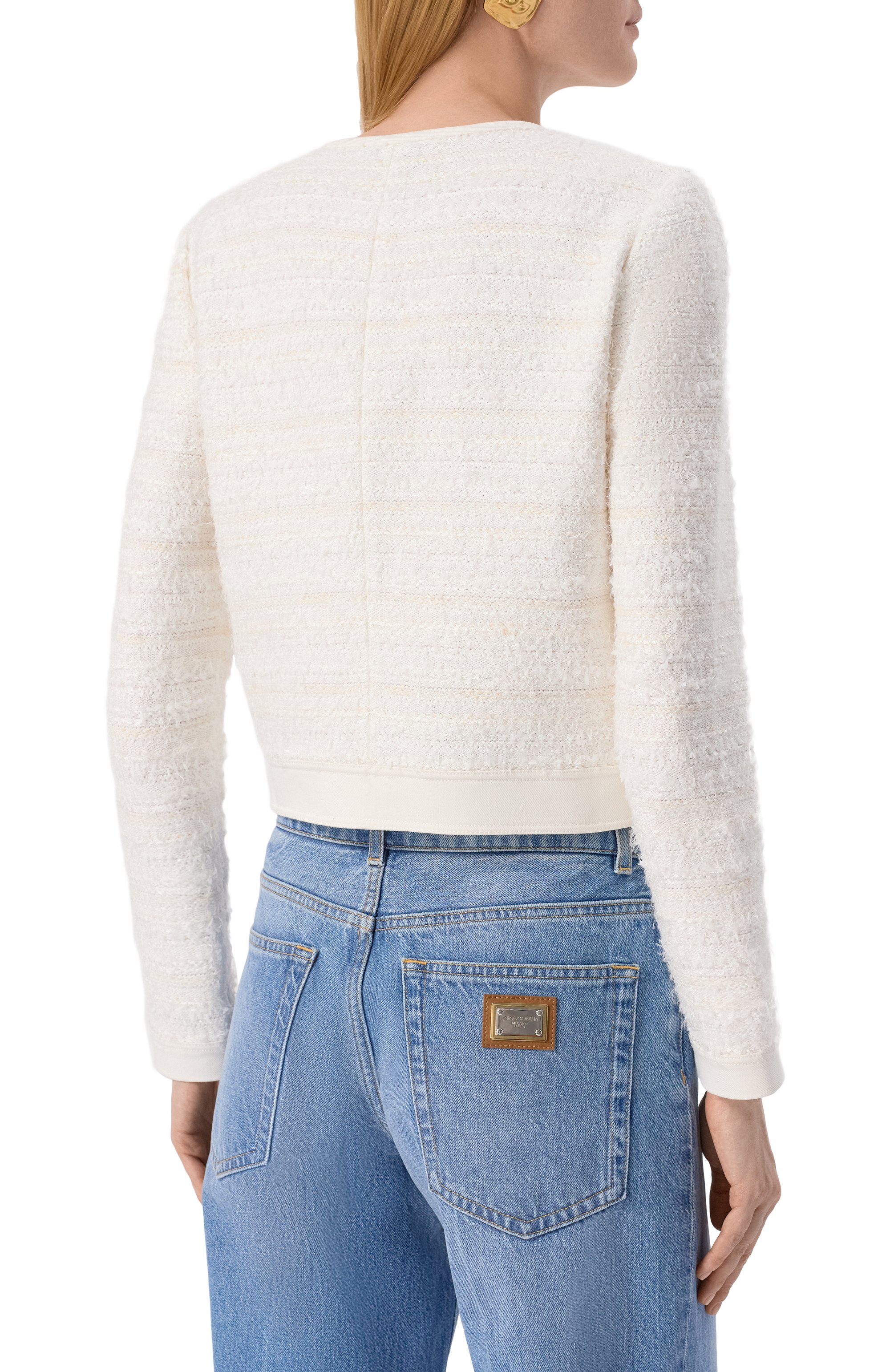 Комбинированный жакет NINA RICCI, арт. 25PMCR003/ML0578, фото 4