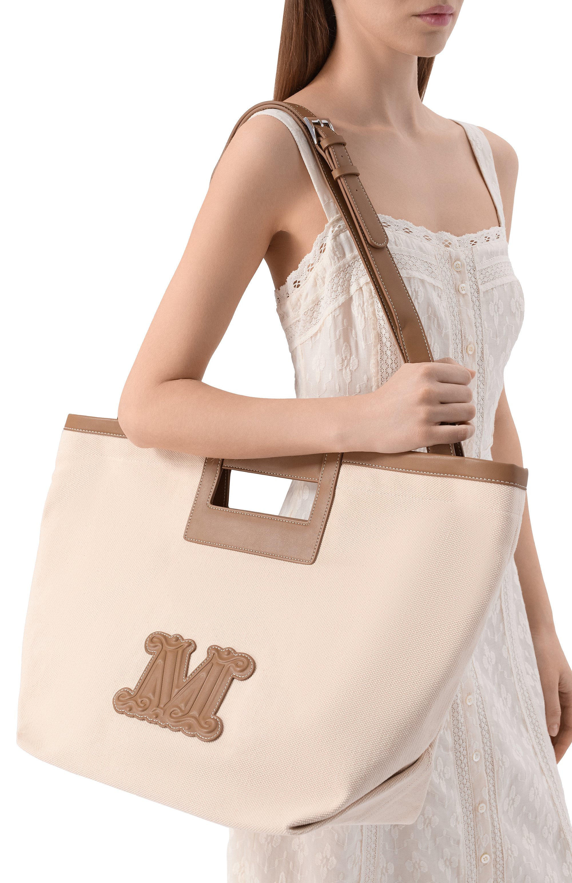 Сумка ecru MAX MARA, арт. BCHECRU 261651103, фото 2