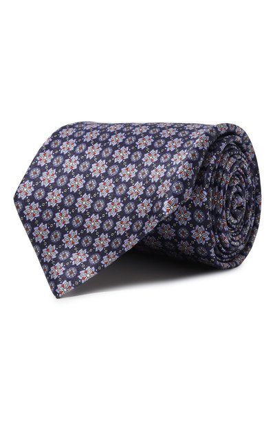 Мужской шелковый галстук CANALI, арт. 18/HS03841
