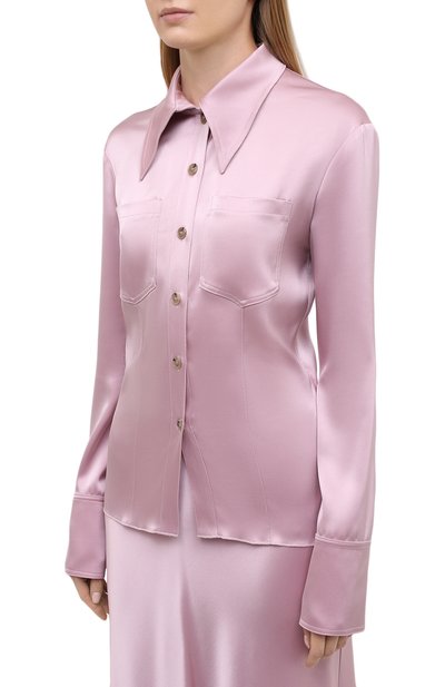 Рубашка NANUSHKA, арт. TIPPI_DESERT R0SE_SLIP SATIN, фото 3