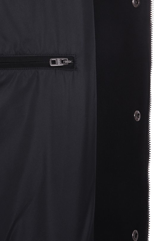 Шерстяной бомбер Dolce & Gabbana G9BIAZ/FU2RC Чёрный  G9BIAZ/FU2RC Фото 7