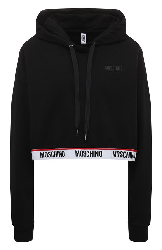 фото Хлопковое худи moschino