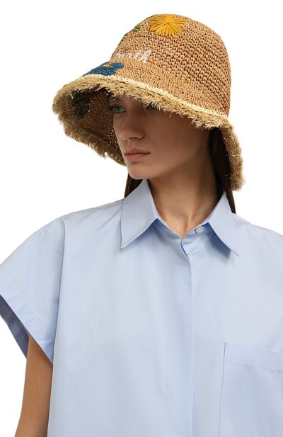 Панама MC2 SAINT BARTH бежевого цвета по цене 17400 руб., арт. STBA/HILDA/04062D, фото 2 Панама MC2 SAINT BARTH, арт. STBA/HILDA/04062D, фото 2