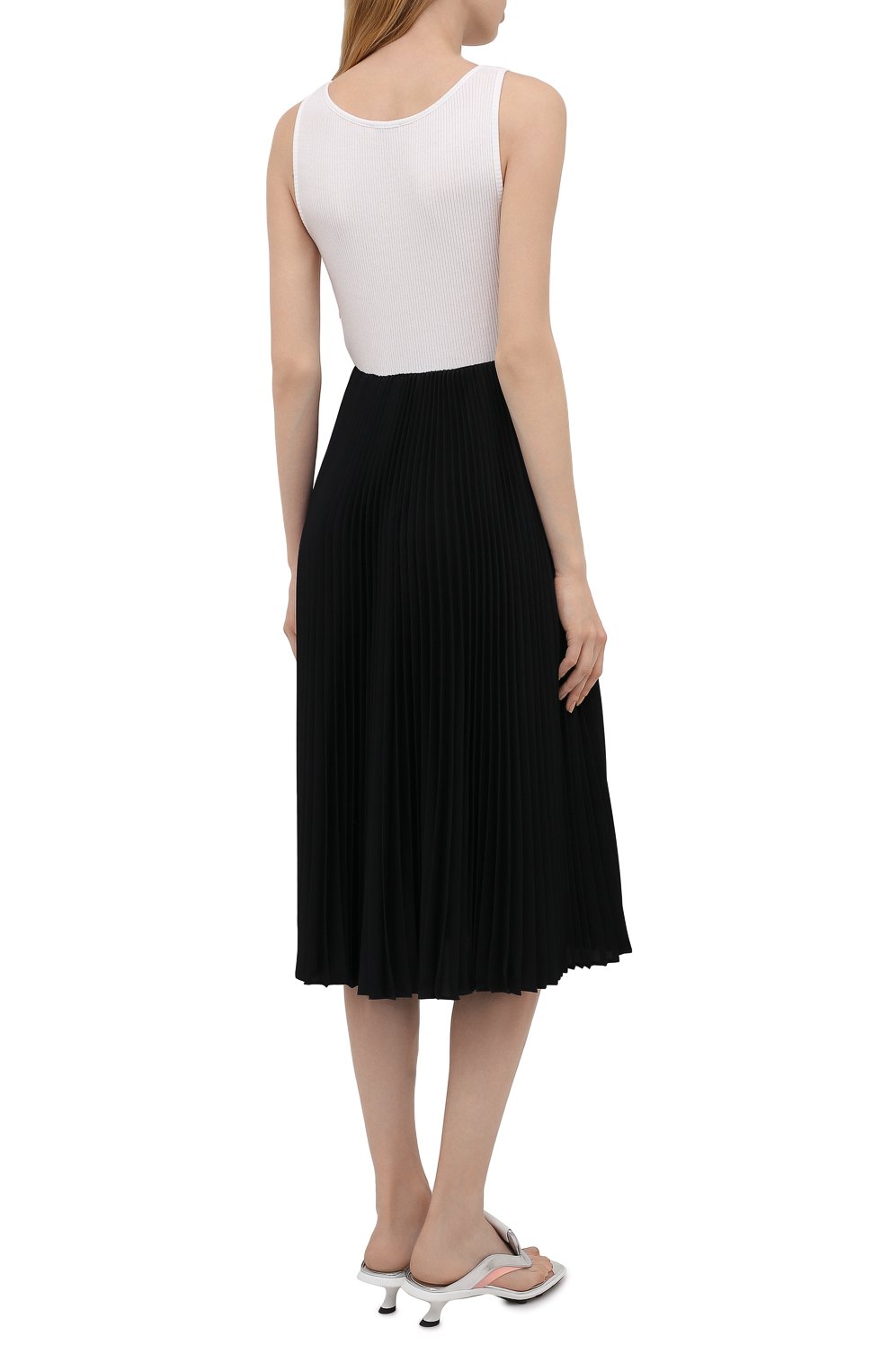 Хлопковое платье MIU MIU, арт. MJA812-1YJN-F0964, фото 4