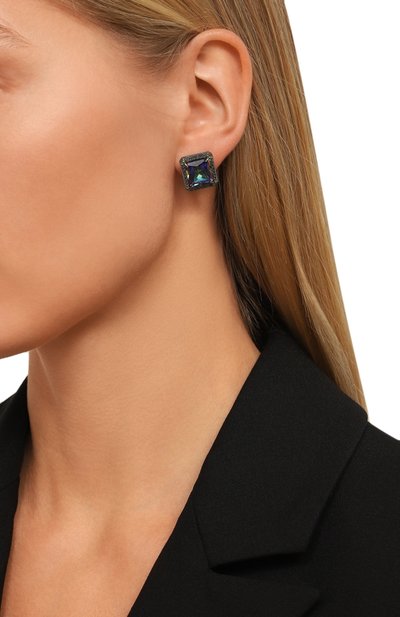 Серьги-пусеты с топазом DZHANELLI, арт. 16345, фото 2