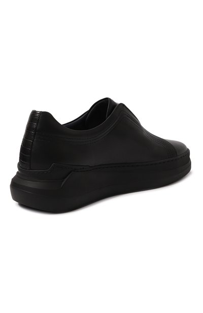 Кеды с отделкой из кожи каймана ZILLI, арт. H0002AM1020VSH002, фото 5