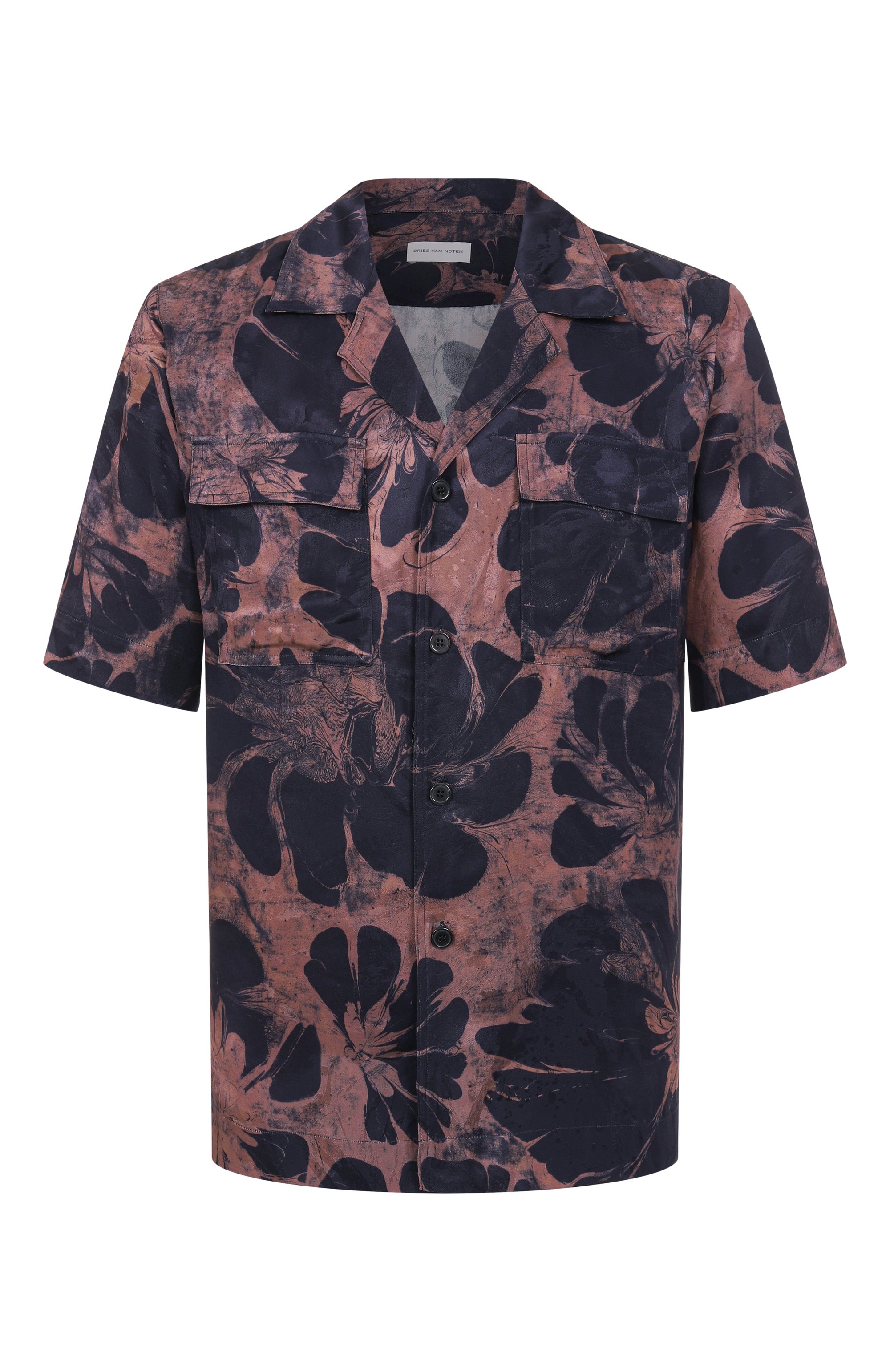 Рубашка из вискозы DRIES VAN NOTEN, арт. 251-020736-1027, фото 1