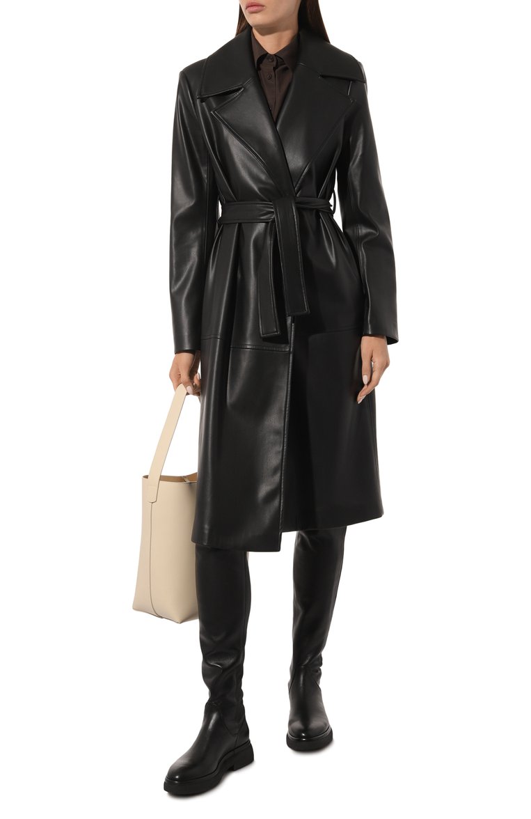 Кожаные ботфорты alison AGL, арт. D721586PWK06891013, фото 2