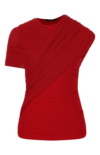 Женский топ из вискозы BALMAIN, арт. HF1AK050/KK08