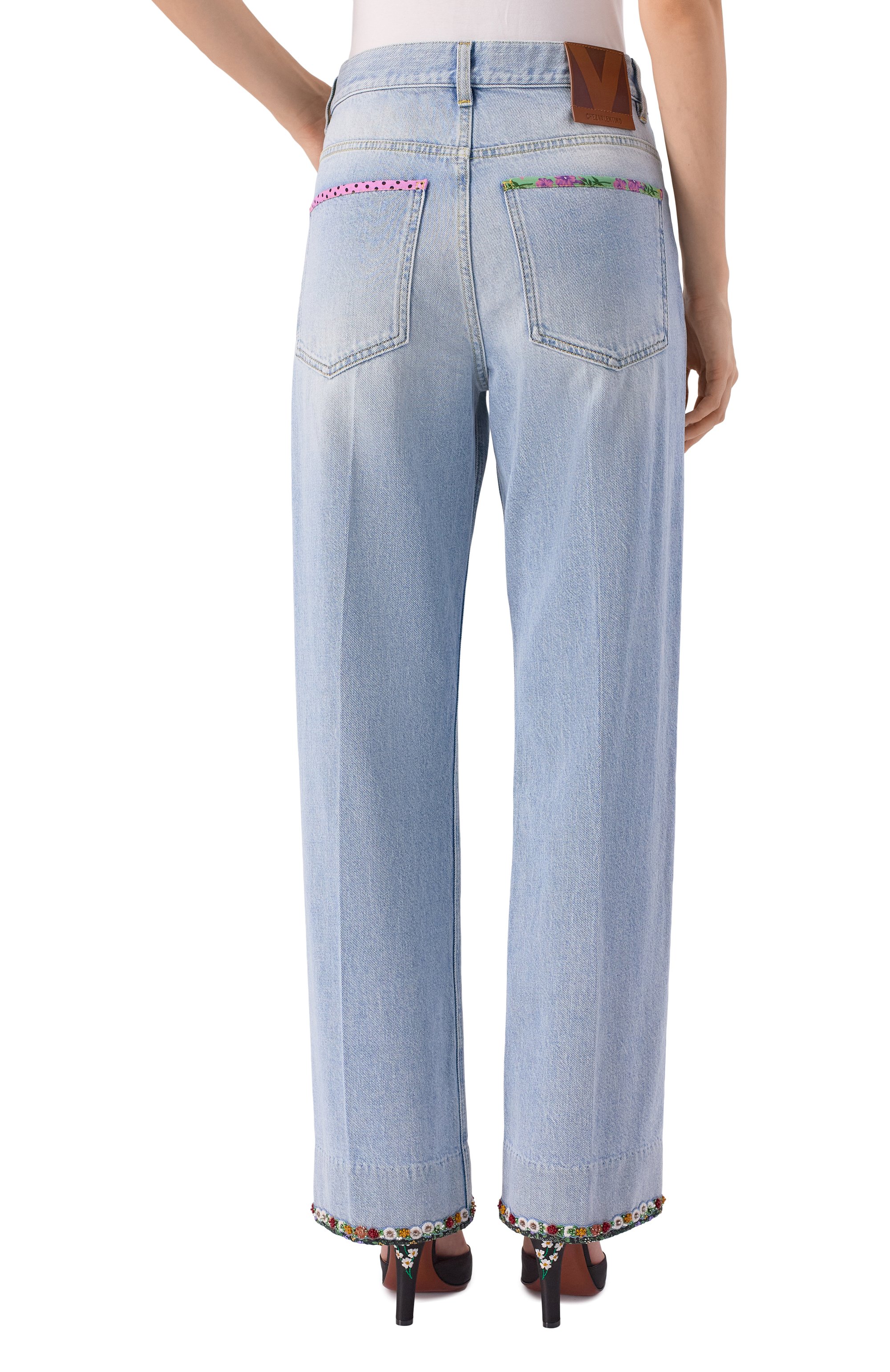 Джинсы VALENTINO, арт. 7B3DD20A/94W, фото 4