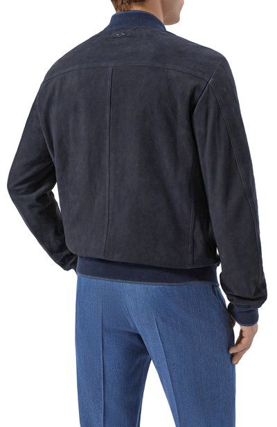 Замшевый бомбер PAUL&SHARK, арт. 26412484R_001, фото 4