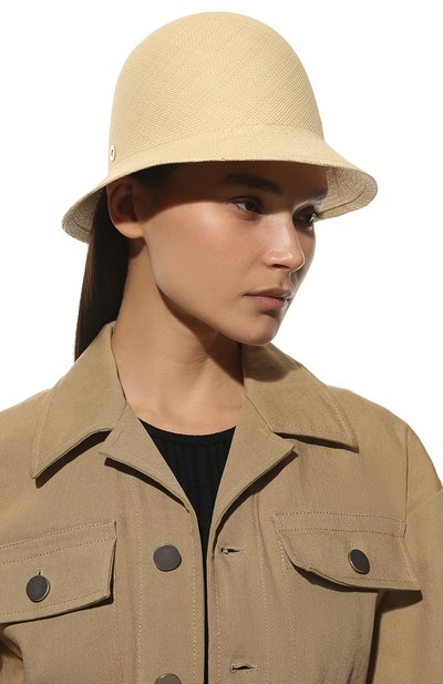 Соломенная шляпа tiana LORO PIANA кремового цвета по цене 53150 руб., арт. FAM2432, фото 2 Соломенная шляпа tiana LORO PIANA, арт. FAM2432, фото 2