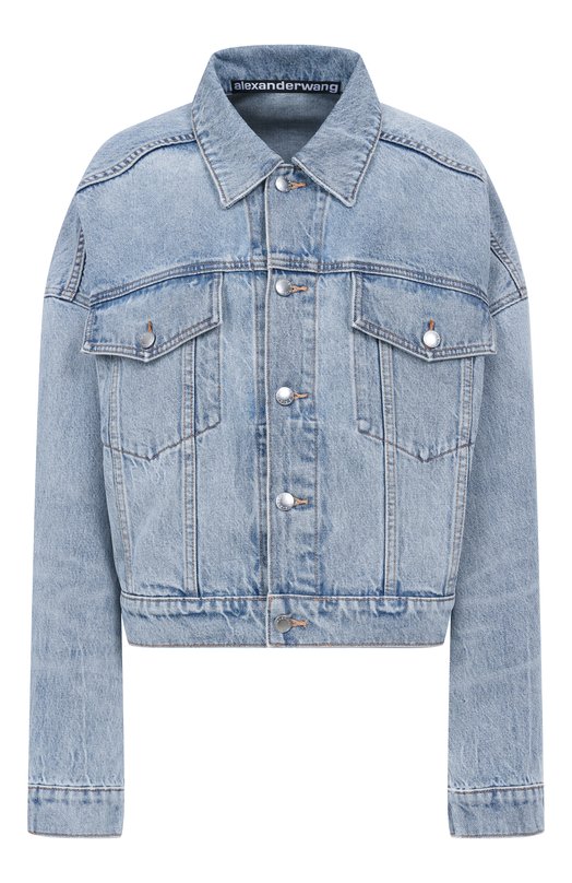 Джинсовая куртка Alexander Wang 4DC3252777 Голубой 4DC3252777