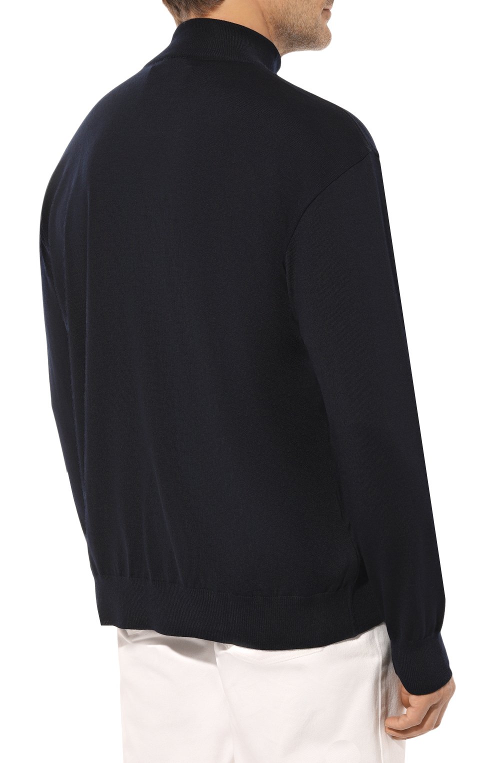 Шерстяной джемпер PAUL&SHARK темно-синего цвета по цене 52600 руб., арт. 12311111/3XL-6XL, фото 4 Шерстяной джемпер PAUL&SHARK, арт. 12311111/3XL-6XL, фото 4