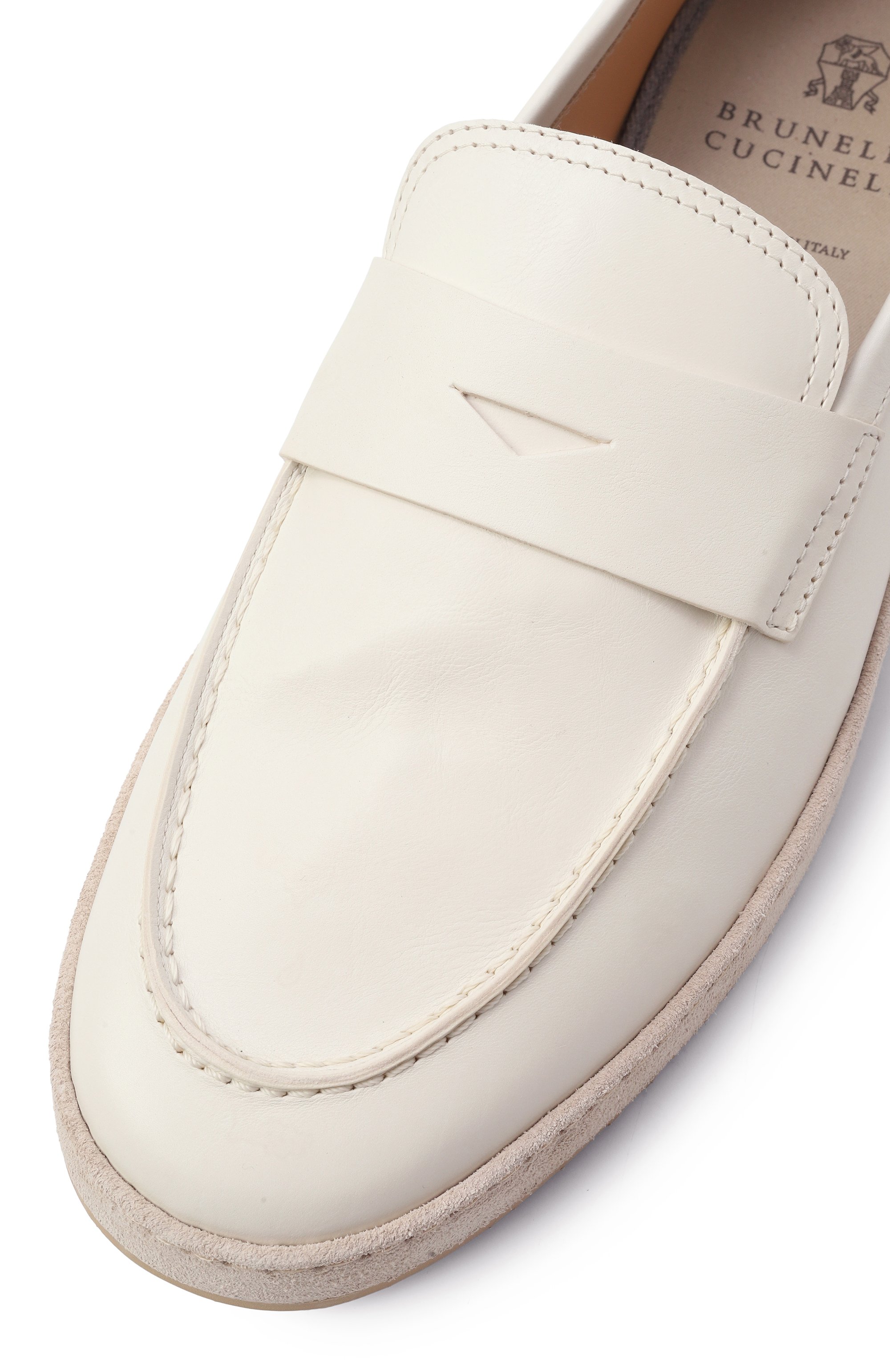 Кожаные пенни-лоферы BRUNELLO CUCINELLI, арт. MZUET0S725, фото 7