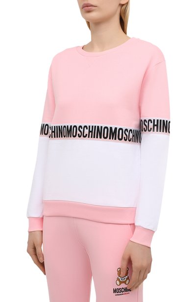 Хлопковый свитшот MOSCHINO, арт. A1716/9020, фото 3