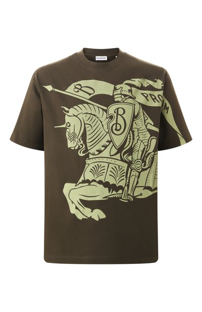 Мужская хлопковая футболка BURBERRY, арт. 8104018