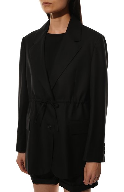 Шерстяной жакет PRADA, арт. P565M-10GK-F0002-221, фото 3