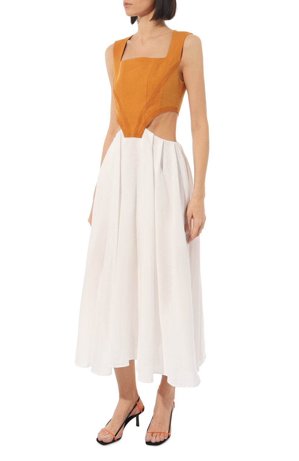 Льняное платье A MERE CO, арт. AMC-RSS23-011SDLW, фото 3