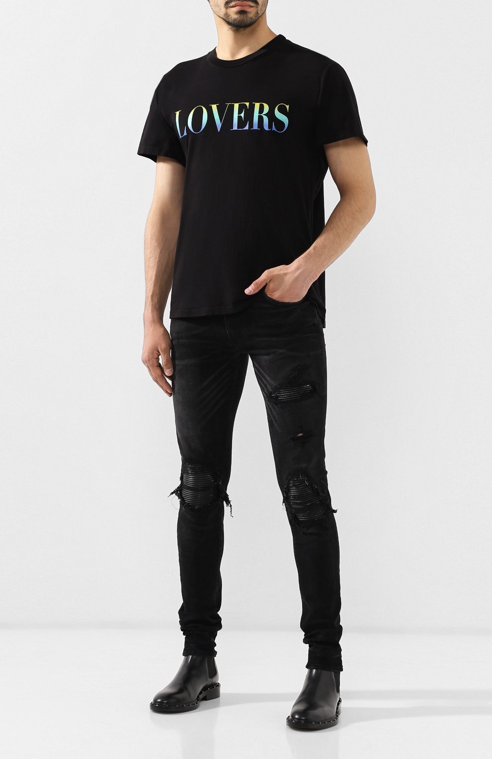 Джинсы AMIRI, арт. MBMX1-LTH, фото 2