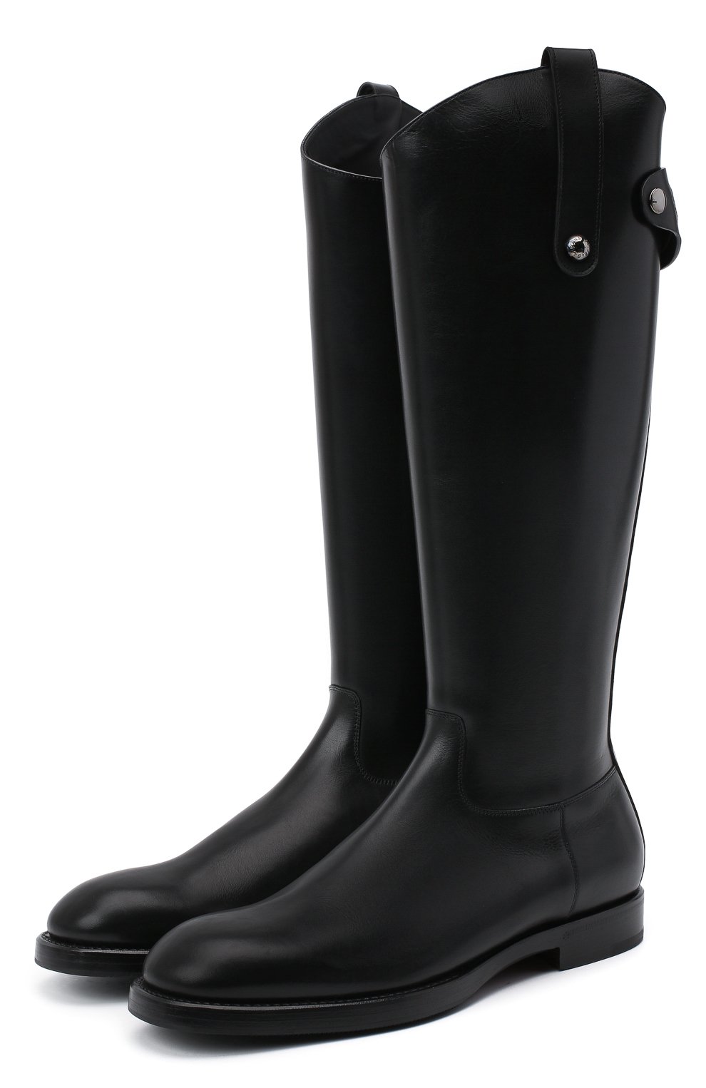 Кожаные сапоги DOLCE & GABBANA, арт. A70040/AW375, фото 1