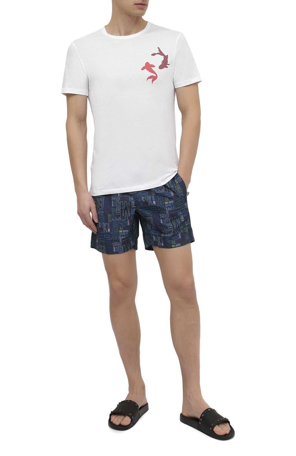 Хлопковая футболка DIRK BIKKEMBERGS, арт. VBKB04917, фото 2