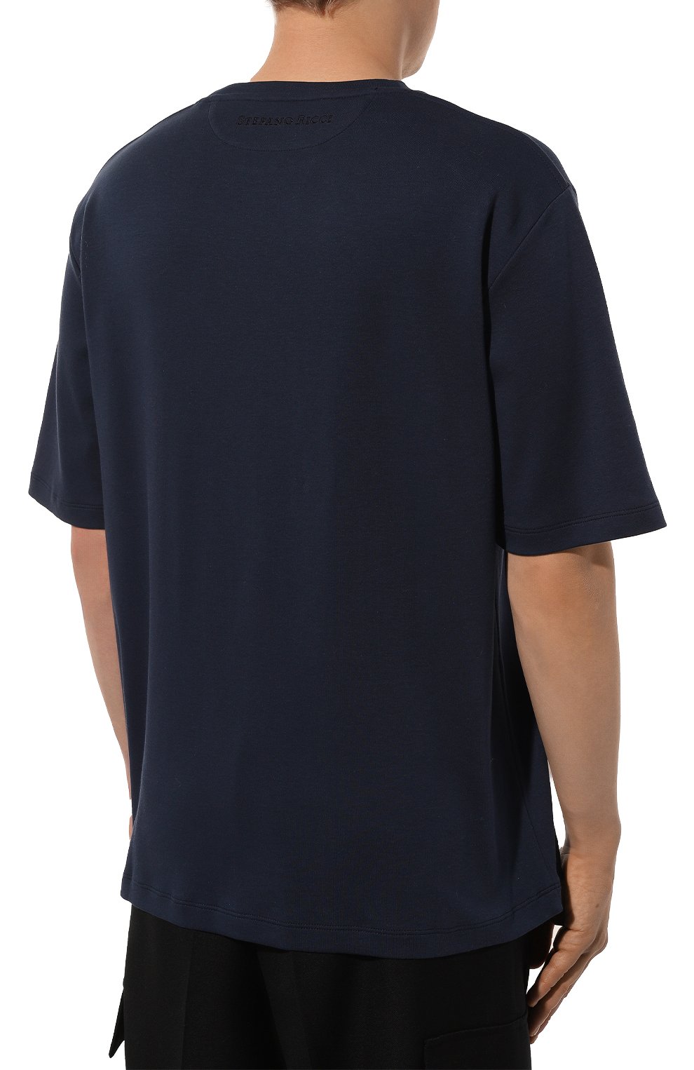 Хлопковая футболка STEFANO RICCI, арт. MNH4103060/LUXT, фото 4