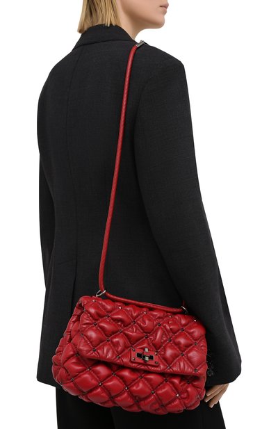 Сумка VALENTINO красного цвета по цене 254500 руб., арт. UW0B0H78/EFZ, фото 5 Сумка VALENTINO, арт. UW0B0H78/EFZ, фото 5