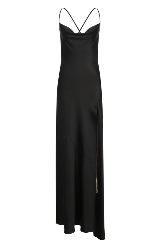 Атласное платье Daname 626SS6809S Чёрный 626SS6809S