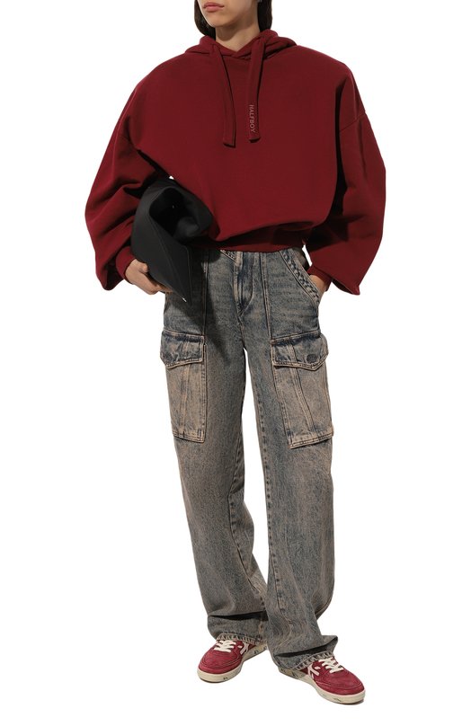 Замшевые кеды Bskt Clay Premiata BSKTCLAD/VAR 6923 Красный  BSKTCLAD/VAR 6923 Фото 2