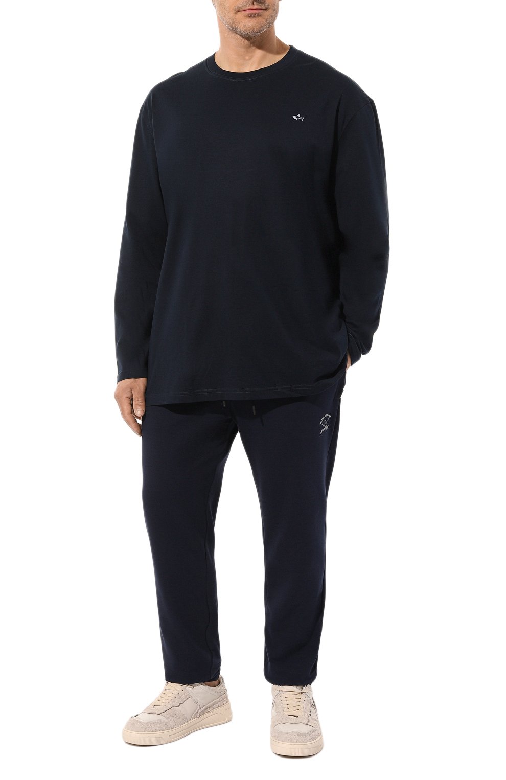 Хлопковый лонгслив PAUL&SHARK, арт. C0P1093/3XL-6XL, фото 2