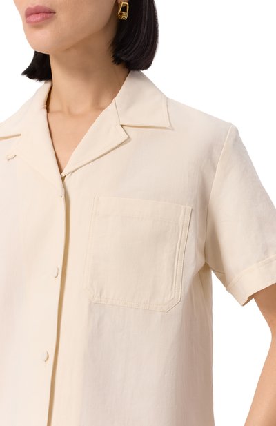 Хлопковая рубашка A.P.C., арт. F12583/C0HEJ, фото 5