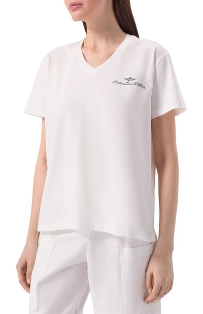 Хлопковая футболка AERONAUTICA MILITARE, арт. TS2491DJ00675, фото 3