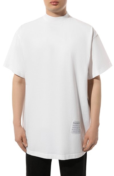 Хлопковая футболка BALENCIAGA, арт. 739028/TPVN4, фото 3