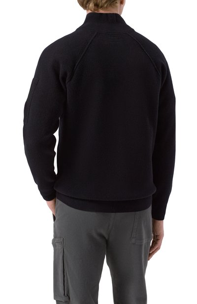 Шерстяной джемпер C.P. COMPANY, арт. 19CMKN056A110149A, фото 4