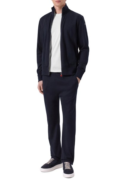 Футболка из хлопка и кашемира KITON, арт. UMK073405, фото 2