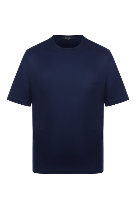 Мужская хлопковая футболка ZILLI, арт. TSR02AM0100VZL000