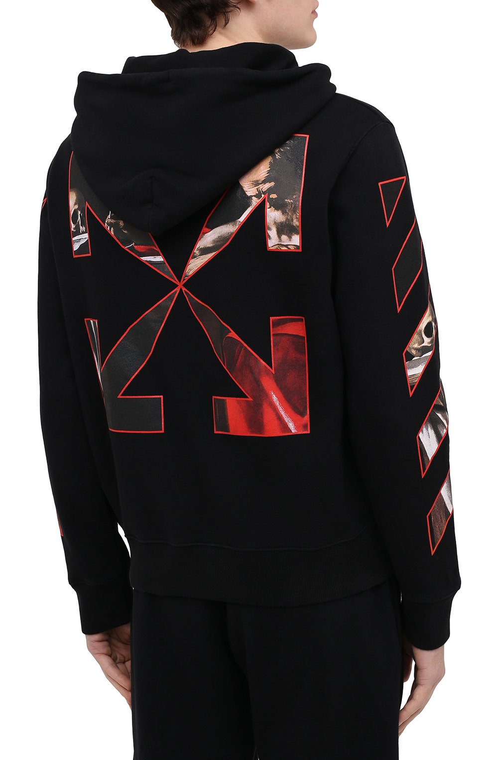 Хлопковое худи OFF-WHITE, арт. 0MBB034R21FLE004, фото 4