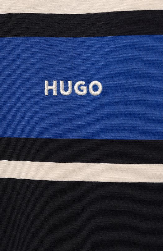 Хлопковая футболка HUGO Blue 5