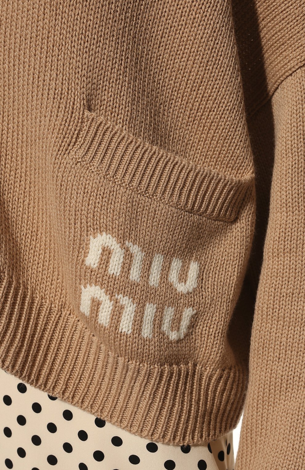 Кашемировый кардиган MIU MIU, арт. MMF574-10J1-F0627, фото 5