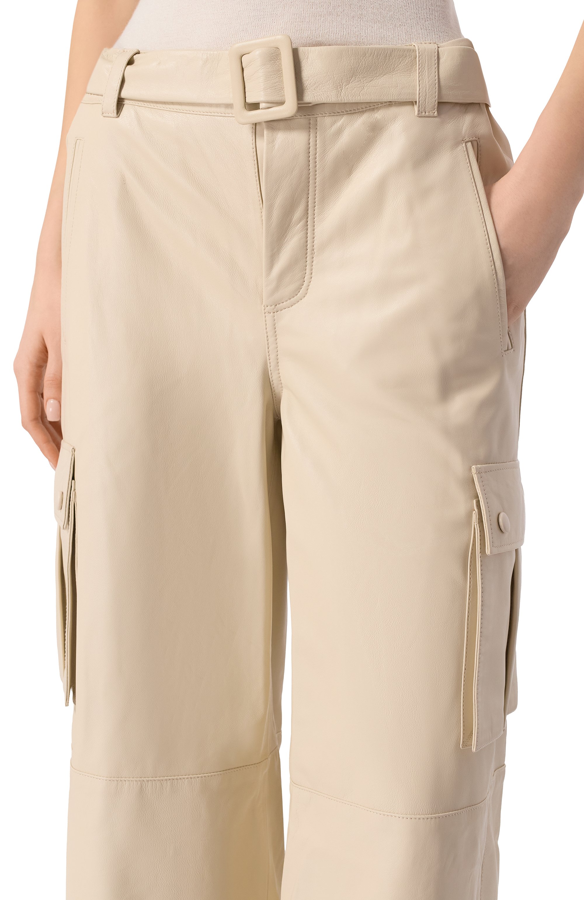 Кожаные брюки-карго JACOB LEE, арт. WLP086SS25EC, фото 5